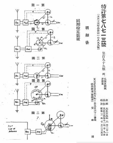 同期検定装置の明細書